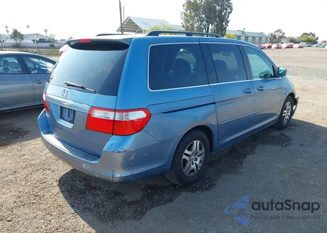 2006 Honda Odyssey Ex from USA, damaged, VIN 5FNRL38406B129261